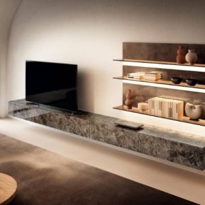 MUEBLE TV XGlass Trepiu