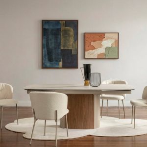 Mesas de comedor con porcelanico de diseño en Murcia